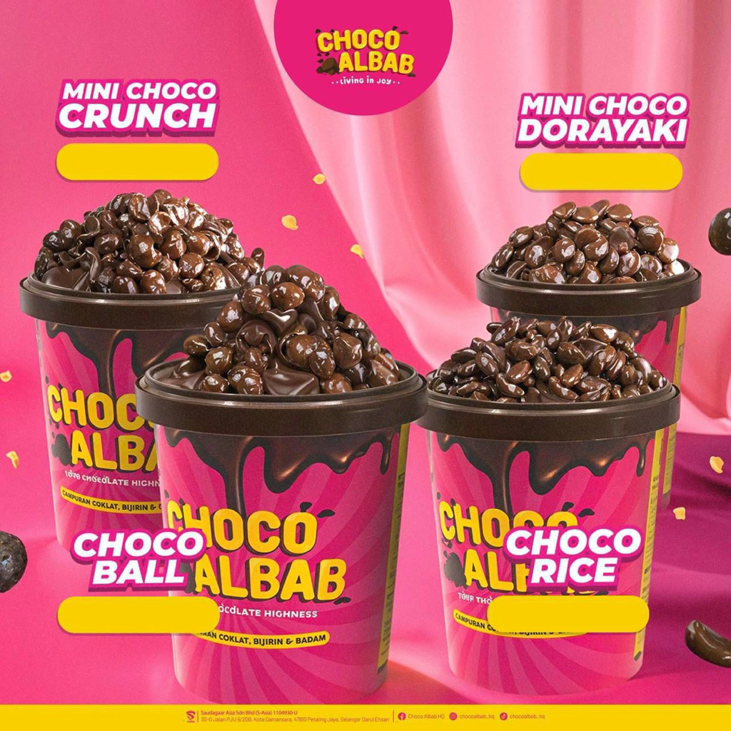 🔥HOT SELLING 🔥 Cute Choco Tub Choco Albab | Shopee Malaysia