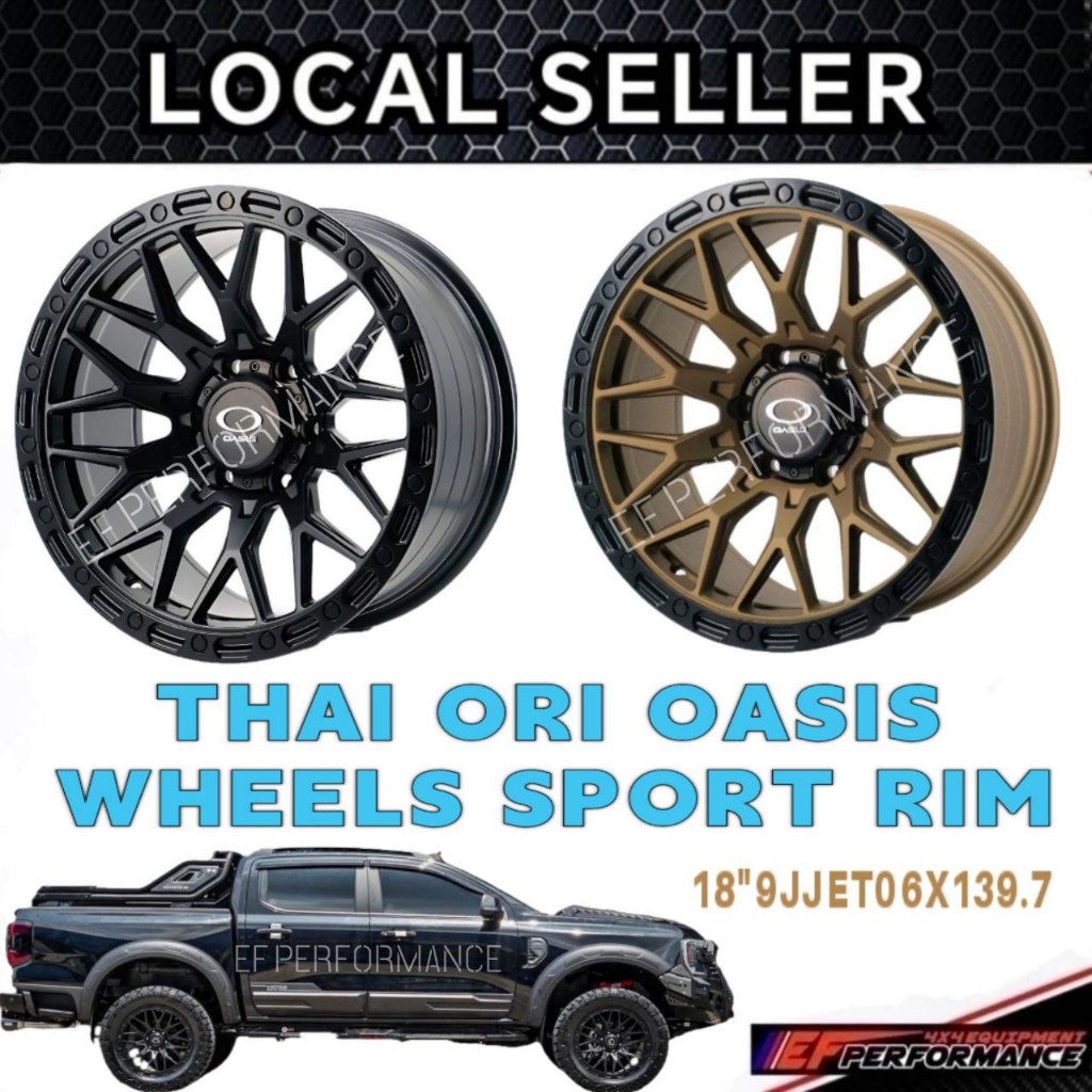 THAI ORI OASIS Wheels Sport Rim 18