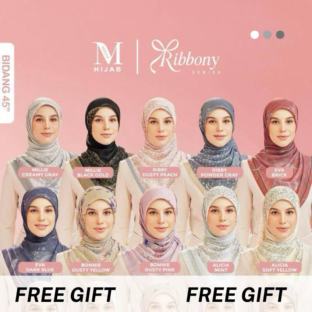 MINAZ RAYA PRINTED JIWA RIBBONY COLLECTION [ READY STOCK ] | Shopee ...