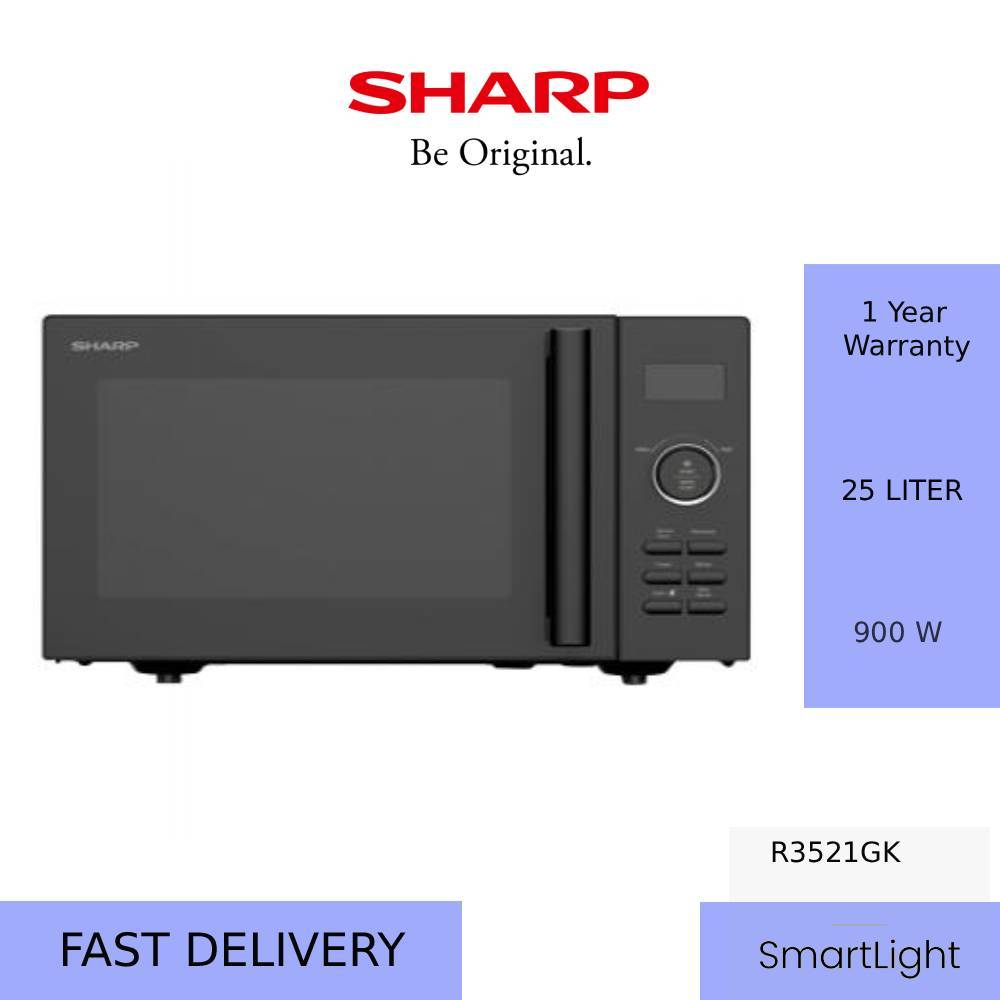 Sharp Microwave Oven 25L R3521GK | Shopee Malaysia