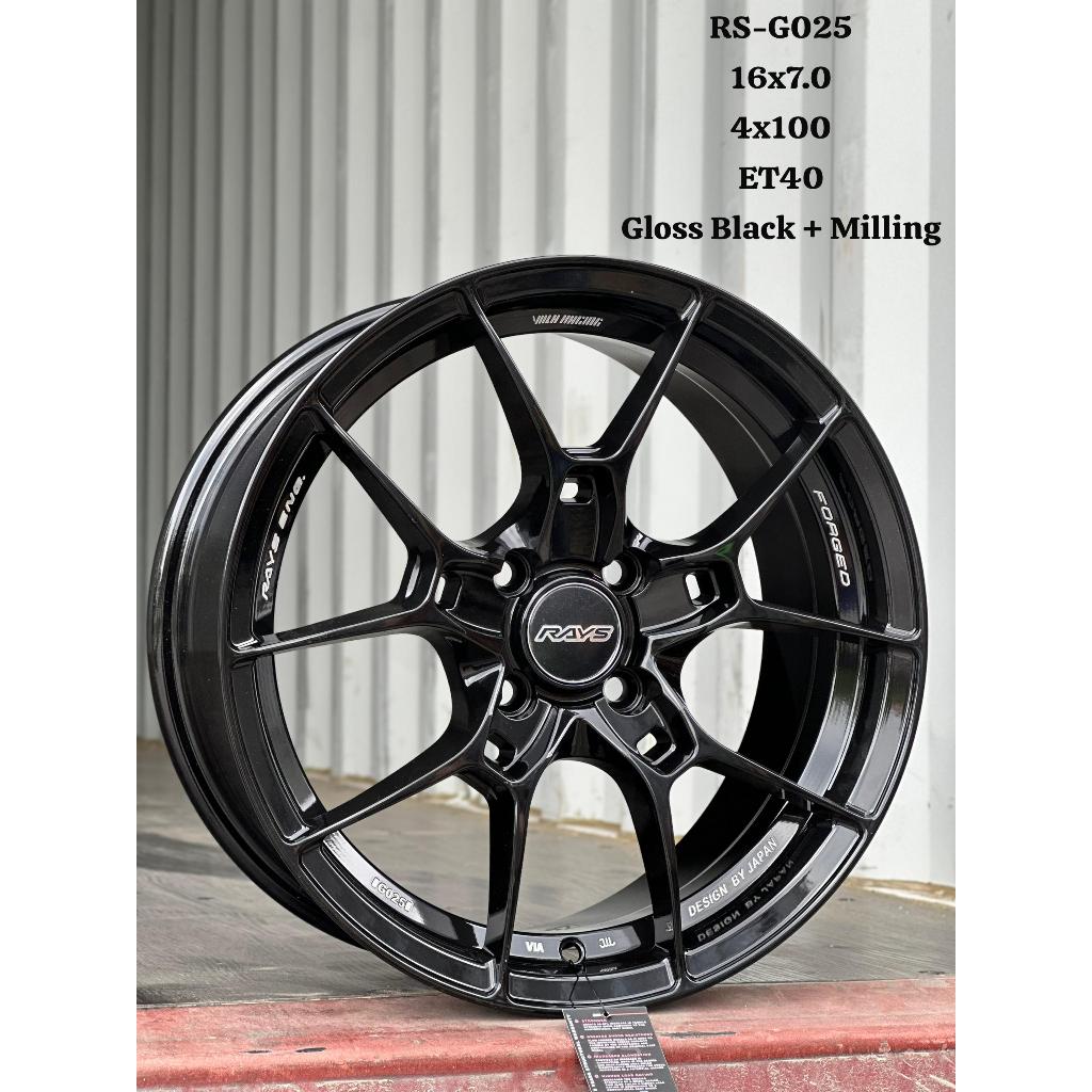 RS PERFORMANCE G025 16X7JJ (FLOW FORMING BY FTRS) SPORT RIM/RIM KERETA ...