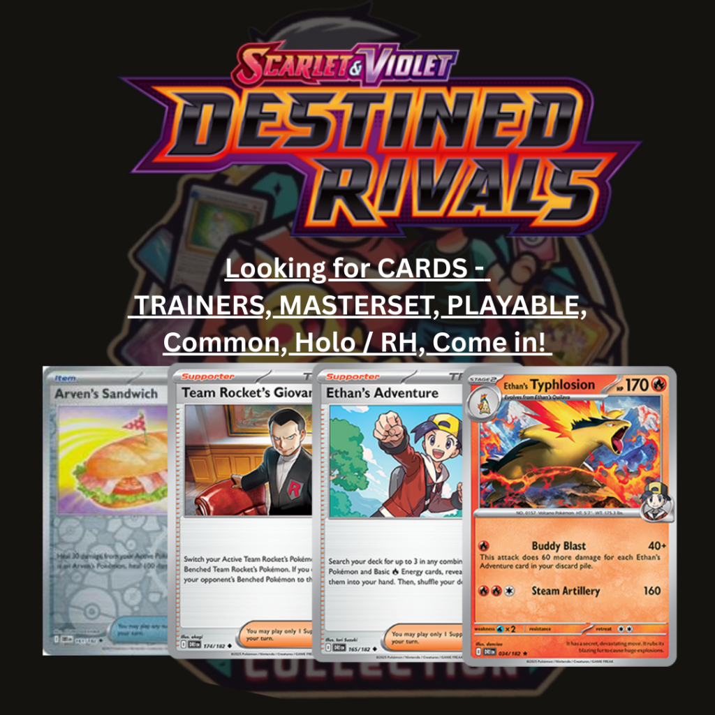 POKEMON Original TCG cards :Destined Rivals - Trainers, Masterset ...