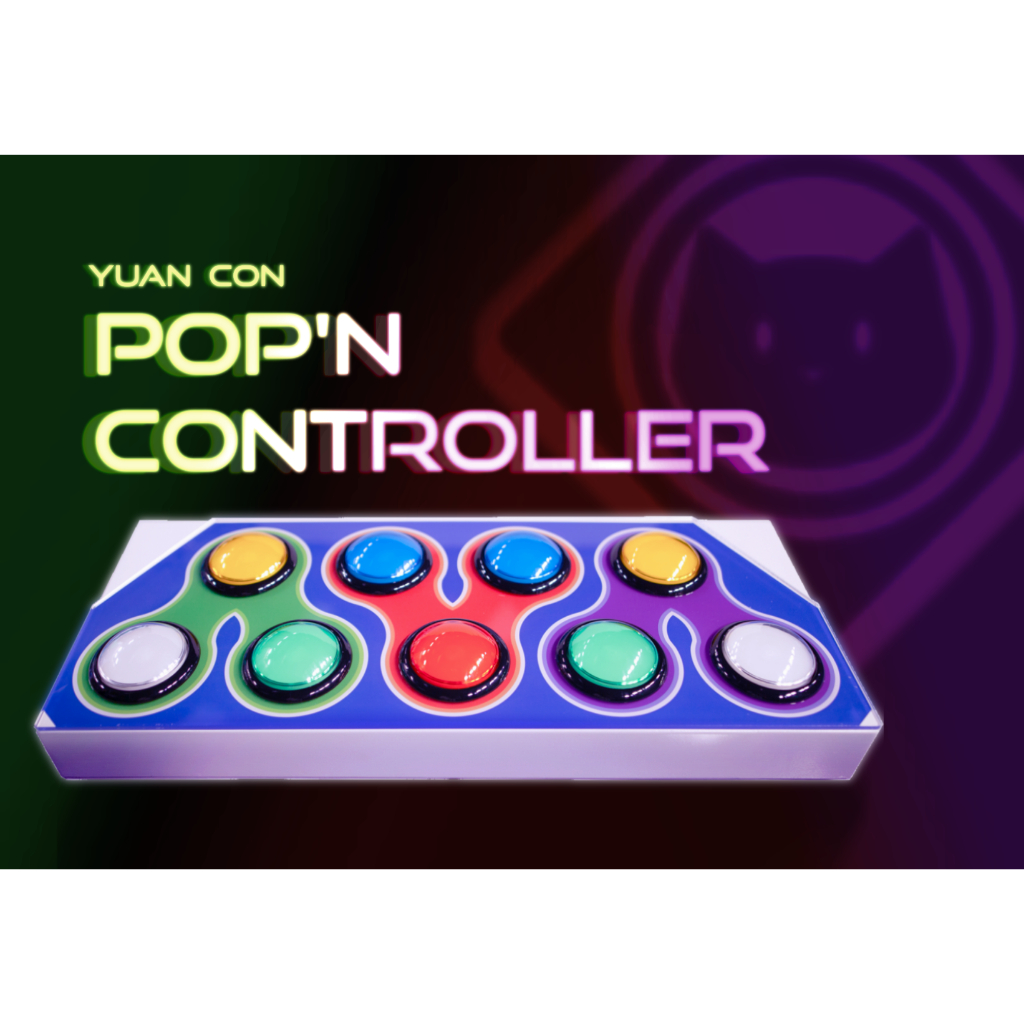 [ Yuancon Pop'N Controller ] ( Controller with 9 button ) PC & Laptop ...