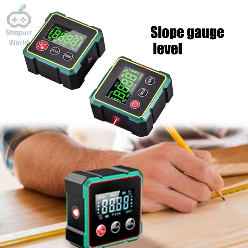 Magnetic Inclinometer LED Backlight & Dual Laser Guide | Shopee Malaysia
