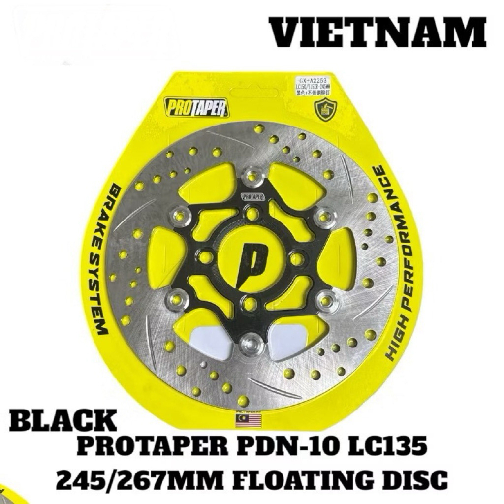 PROTAPER PDN-10 FT 245/267MM FLOATING DISC VIETNAM LC/Y15ZR (4 HOLE ...