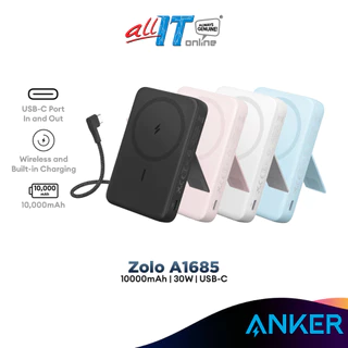 Anker Zolo 10000mAh 30W Wireless Magnetic with USB C Cable Powerbank
