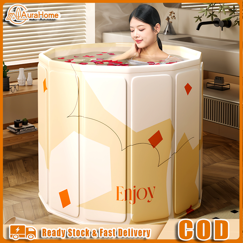Bath Barrel Tab Mandi Portable Bath Tub Foldable Baby Bath Tub Besen ...