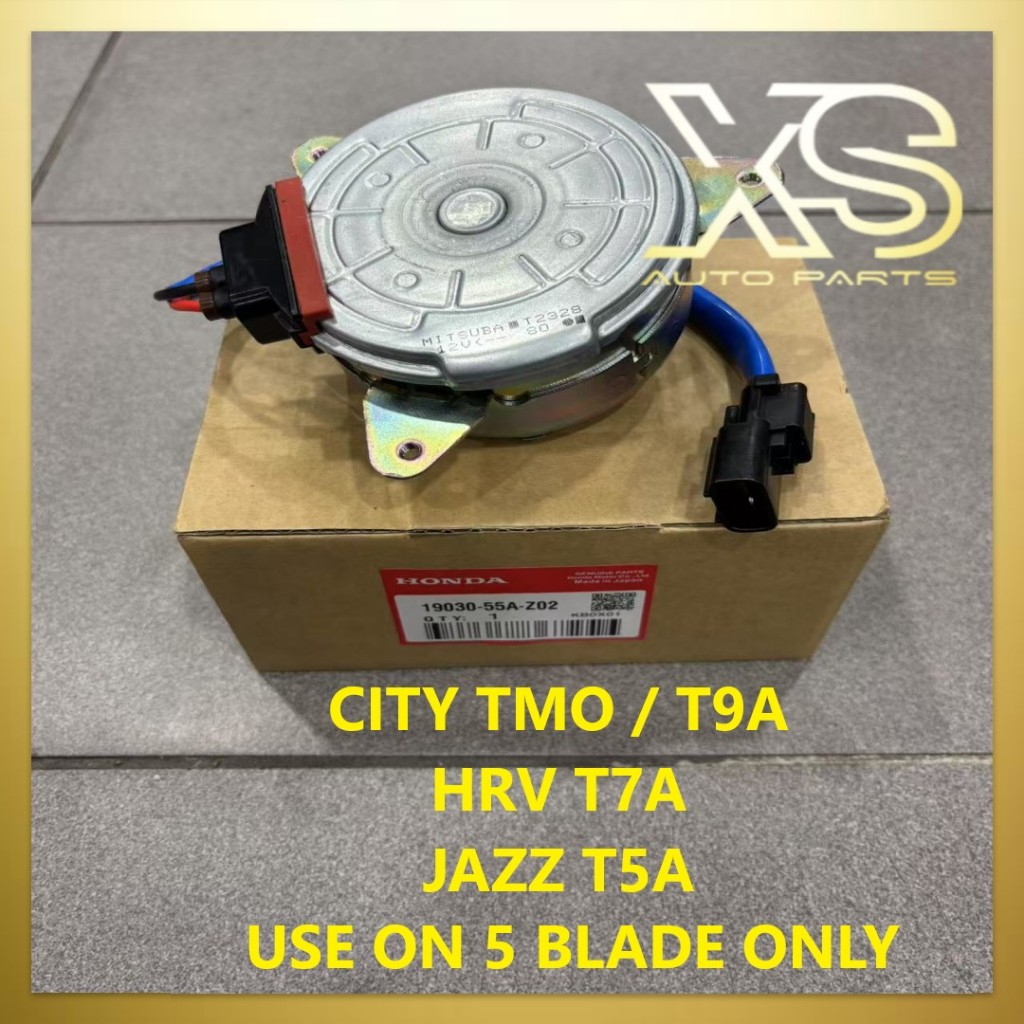 HONDA RADIATOR MOTOR 19030-55A-Z02 MITSUBA TYPE HONDA CITY TMO / T9A ...