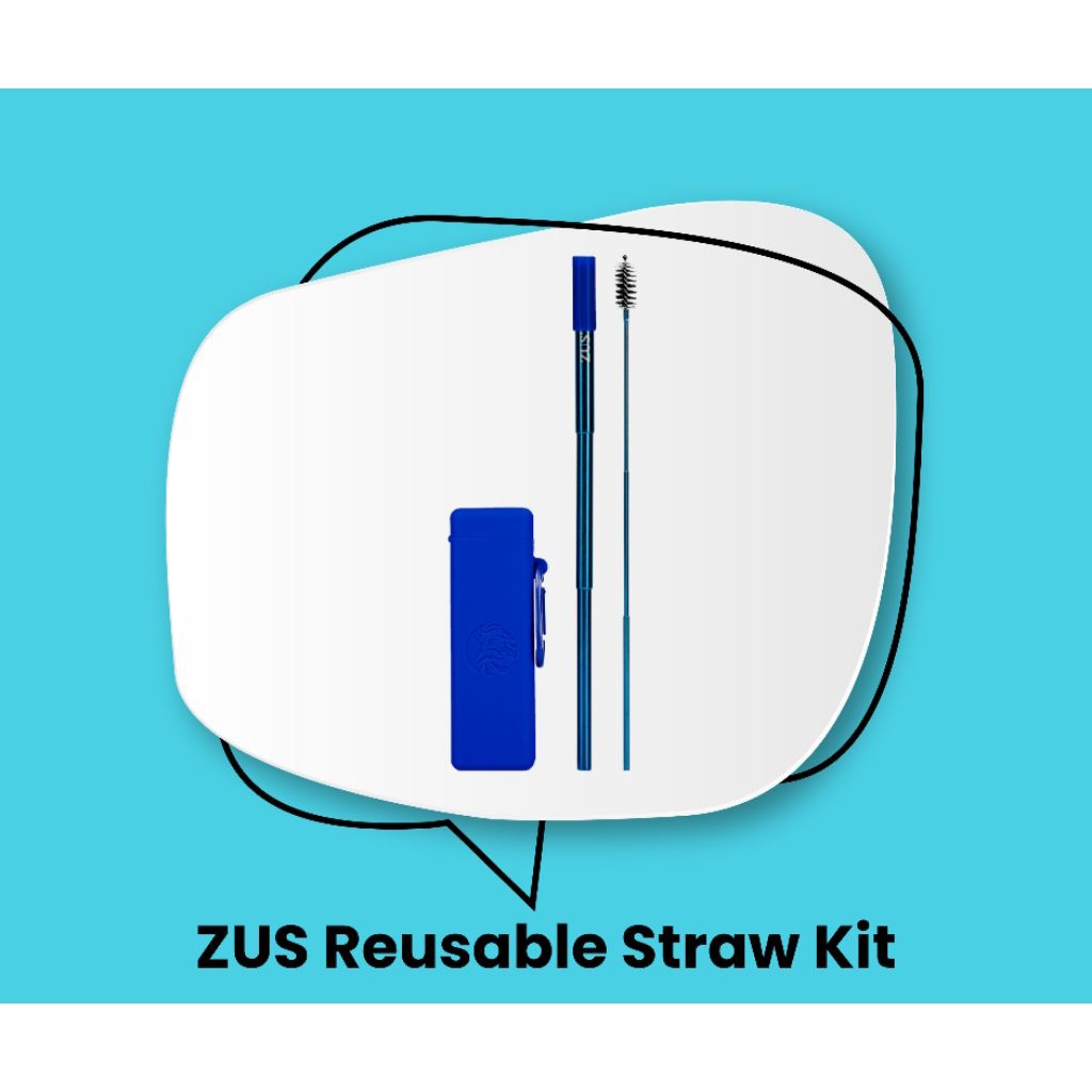 ZUS Reusable Straw Kit | Shopee Malaysia