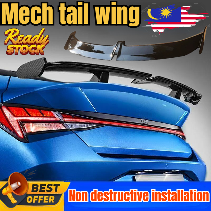 Car modification: General tail wing three box General tail wing non ...