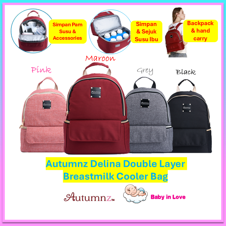 Clearance Tahan Sejuk 10 Jam] Autumnz Delina Double Layers