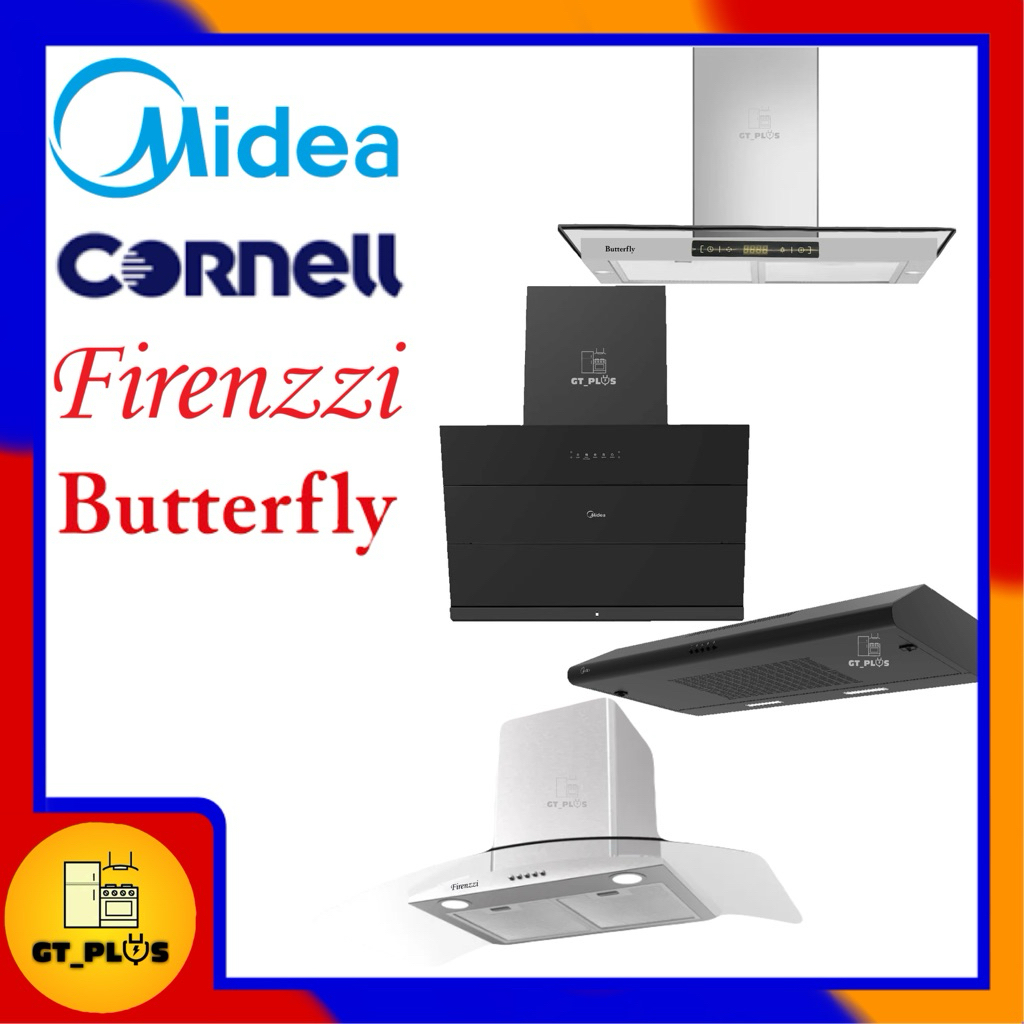 COOKER HOOD MCH-90J52 BUTTERFLY CMH-S95CMF CORNELL BUTTERFLY FCH-6023 ...