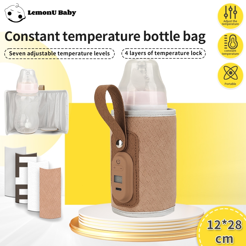 Lemonu Baby Beg Penebat Untuk Botol USB Portable 7 Tahap Suhu Boleh ...