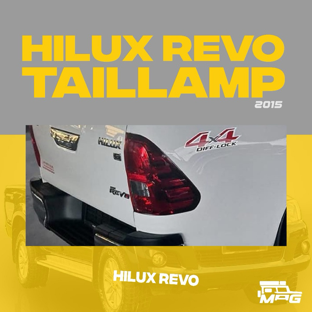 REVO TAIL LIGHT TAILLAMP LAMPU BELAKANG TOYOTA REAR TAIL LIGHT FOR ...