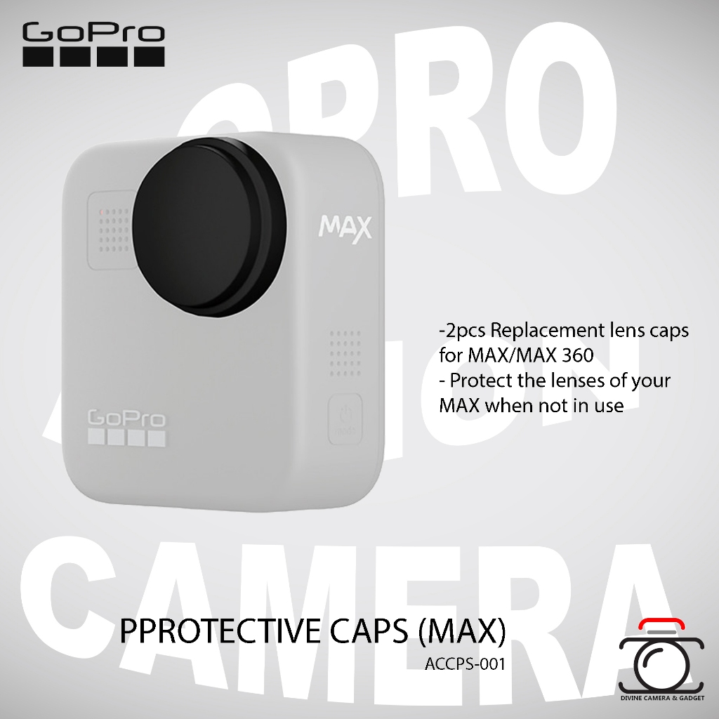 GoPro Lens Caps for MAX 360 Camera (Pair) | Shopee Malaysia