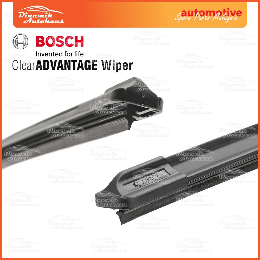 24 In Wiper Blade Bosch Clear Advantage Wiper Blades - Set Of 2 (Size 24 And 20) For Front Windshield Windshield Wipers Bosch - Foto 12
