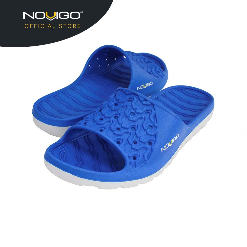 Novigo® Pamplona Dual Density Unisex EVA Sandal (Royal Blue/Cotton ...