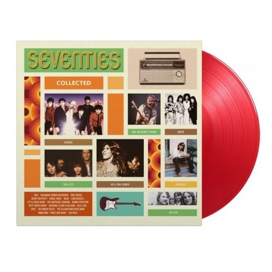 Various - Seventies Collected ( 2 LP )( 180g Audiophile RED Color Vinyl ...