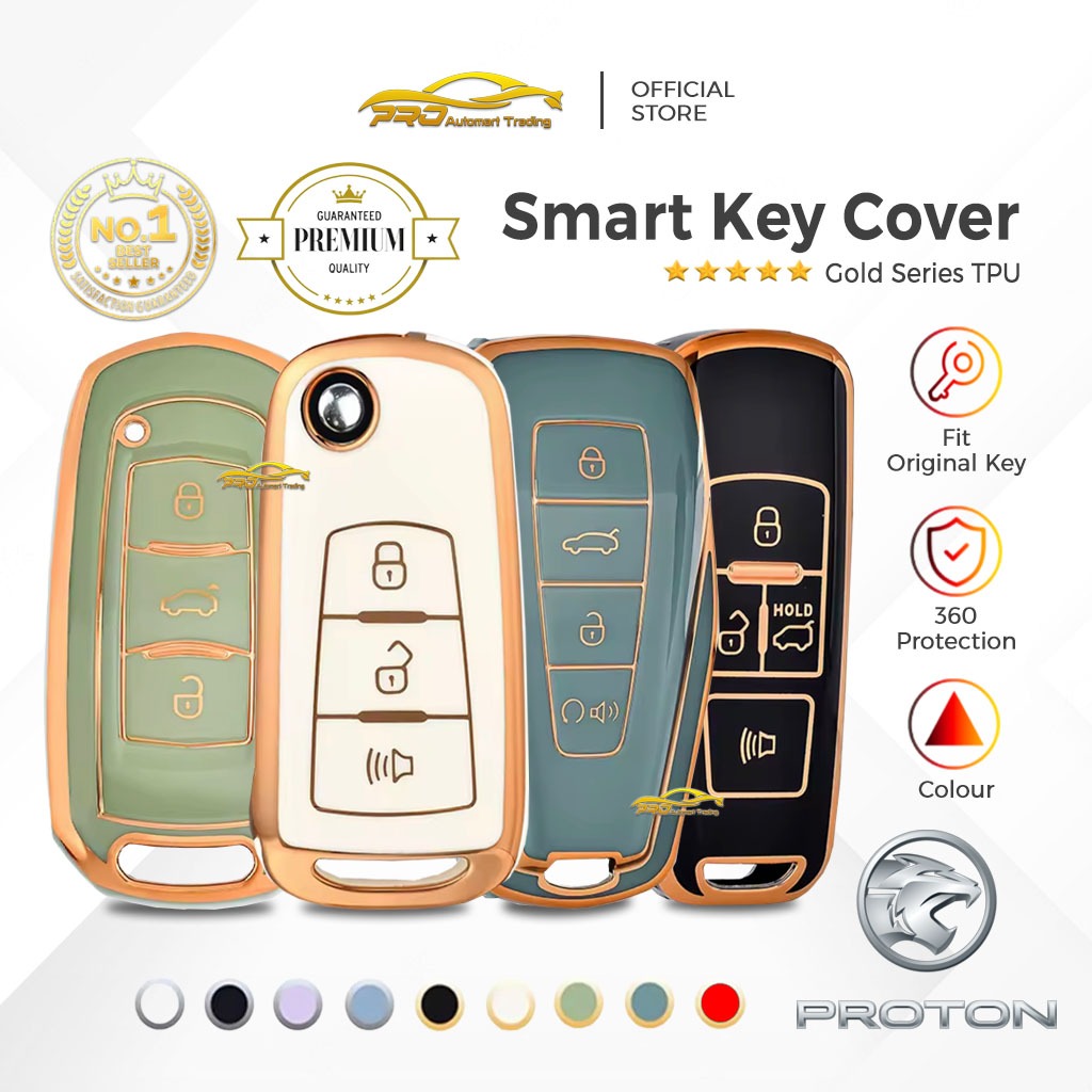 Proton Saga 2022 MC2 Waja X70 X50 X90 Persona Iriz Car TPU Key Cover ...