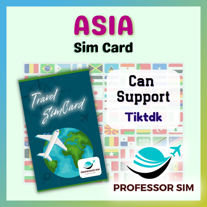 Asia TT Travel Sim Card - China / Korea / Hong Kong Sim Card (Can use ...