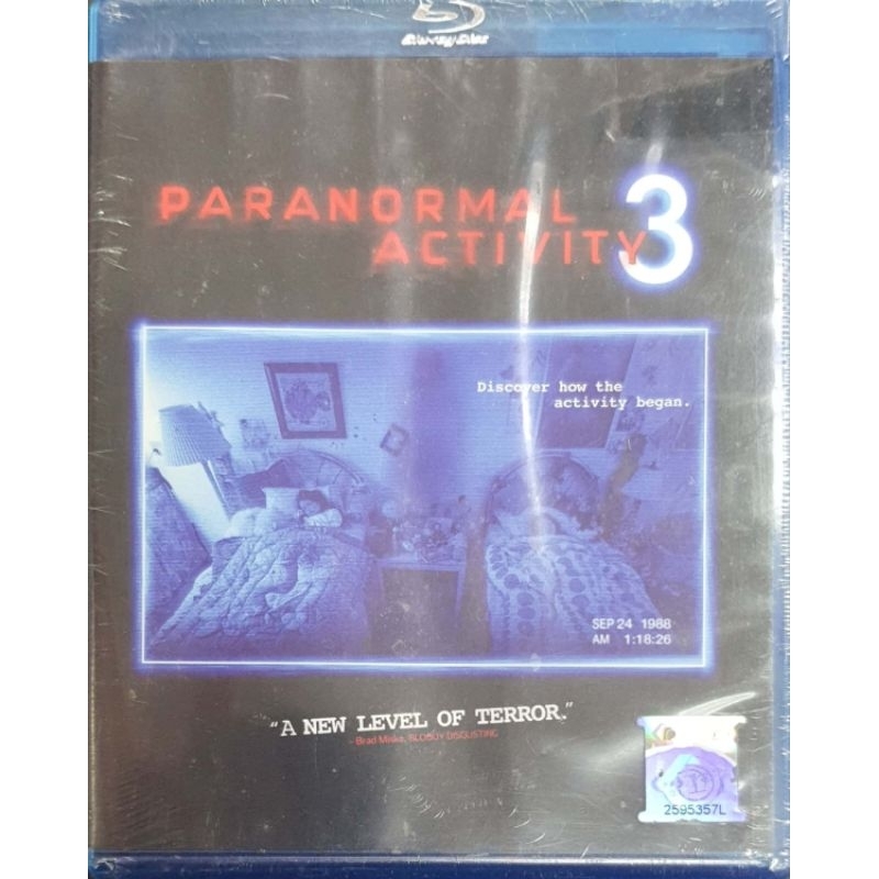 Paranormal Activity 3 - Movie (BluRay) | Shopee Malaysia