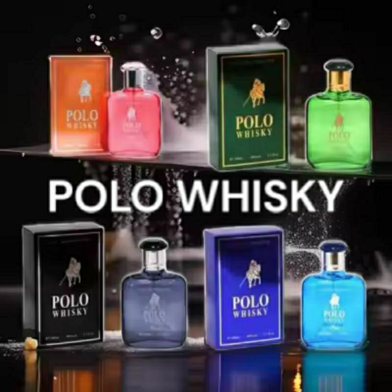 POLO WHISKY 100ML RED BLACK BLUE GREEN EAU DE TOILETTE MEN PERFUME. Shopee Malaysia