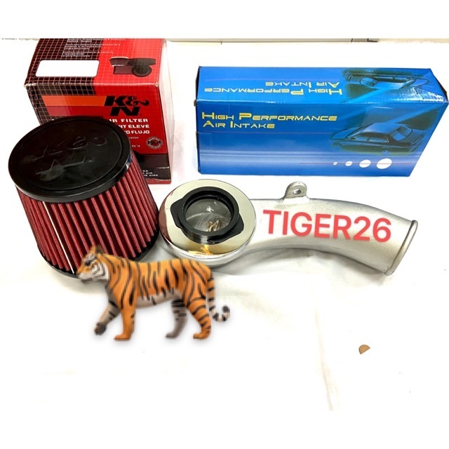 Carburetor Intake Filter Ram Pipe 12V Proton Wira / Saga / Iswara + K&N