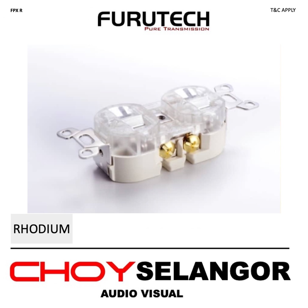 Furutech FPX R High Performance Duplex Receptacles Shopee Malaysia