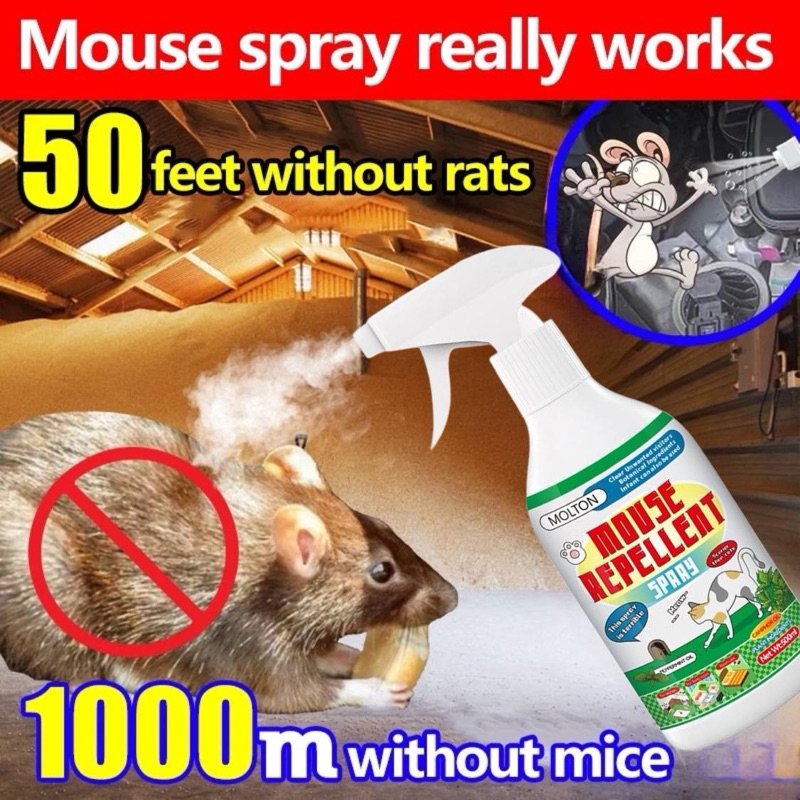 MOUSE REPELLENT SPRAY penghalau tikus spray pembunuh tikus penghapus ...