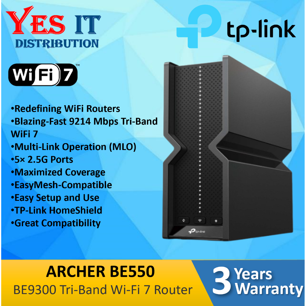 ジャンク品 TP-Link Archer BE550 ひらめき Wi-Fi 7