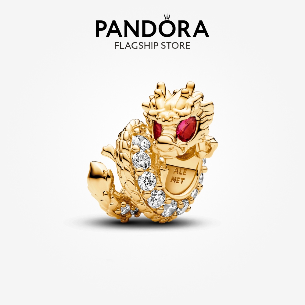 Pandora 14K Gold Plated Chinese Year of the Dragon Charm Shopee Malaysia