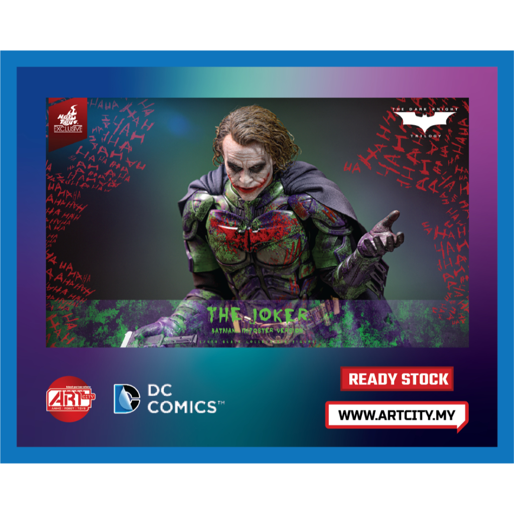 (READY STOCK) Hot Toys - The Dark Knight Joker - Batman Imposter ...