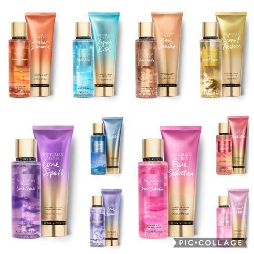 {💯_Ori_Rejected_} Victoria Secret_2in1 Set Body Mist & Lotion 250ml