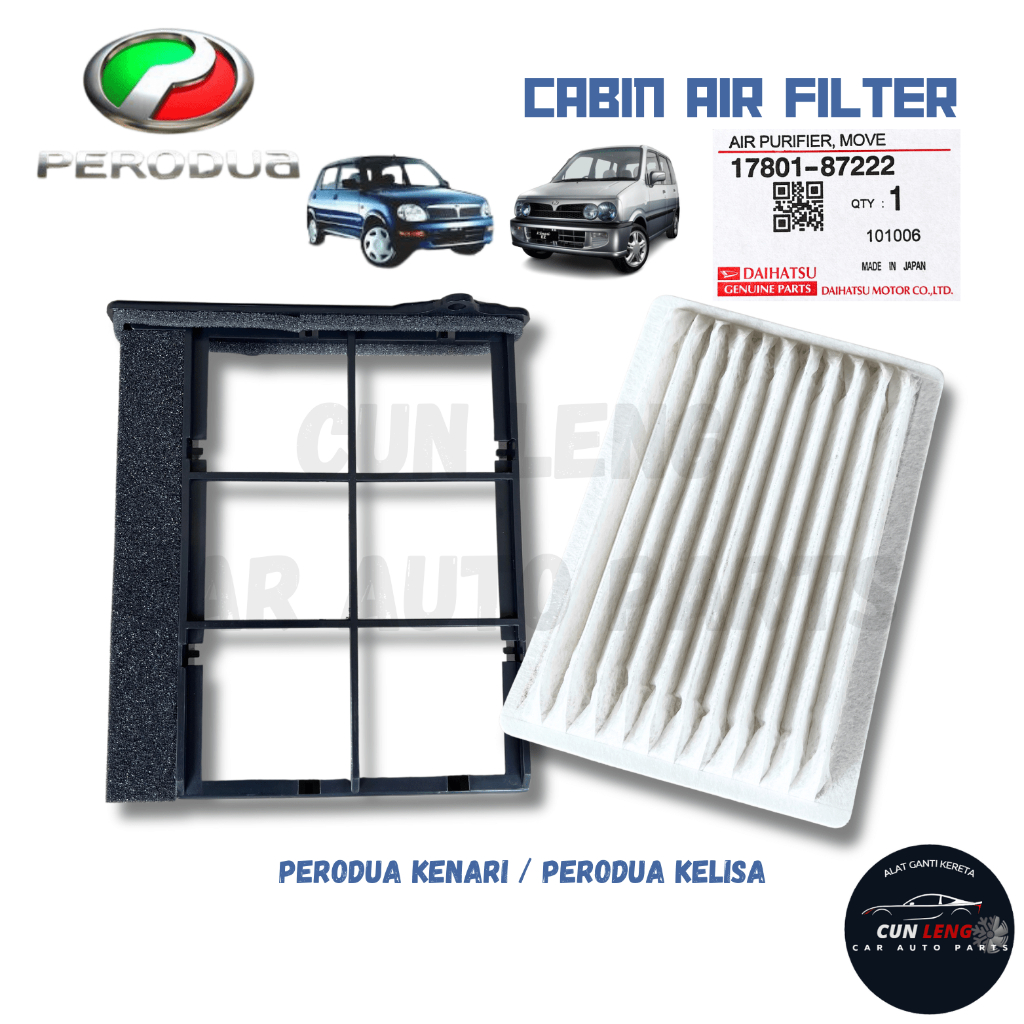Perodua Kenari / Perodua Kelisa Cabin Air Filter With