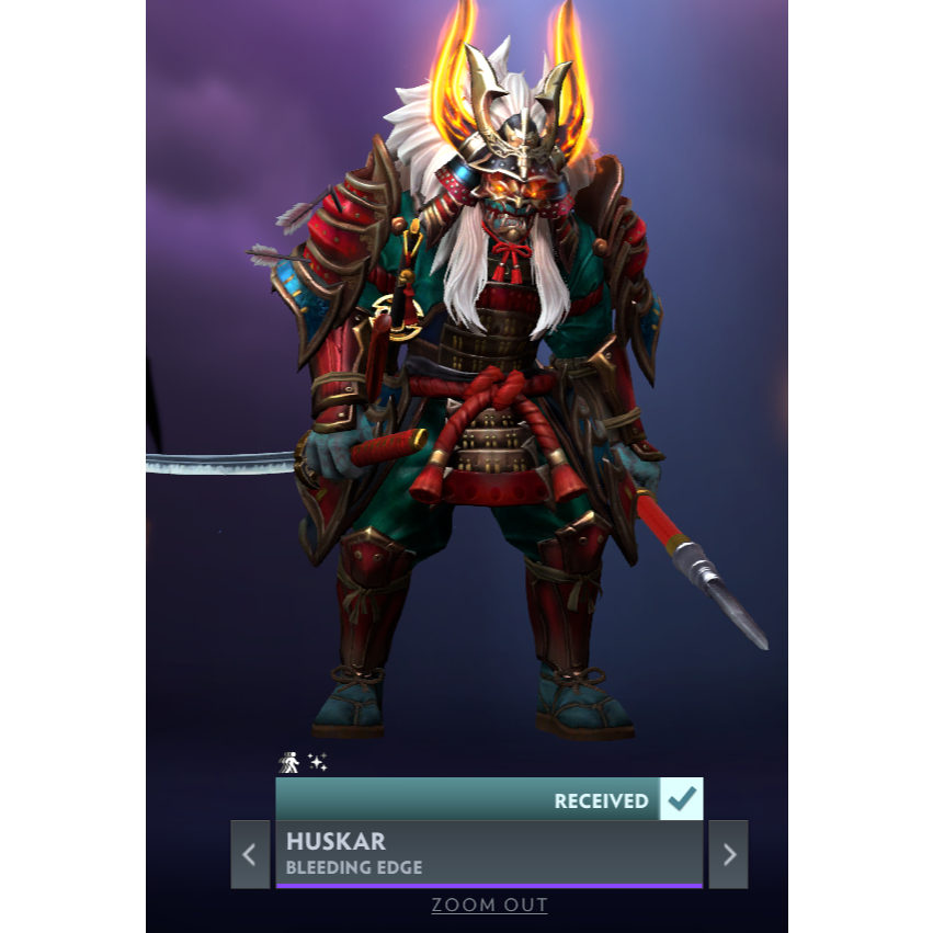 Huskar Collector Cache - Bleeding Edge Husk Dota 2 Crownfall II 2024 ...