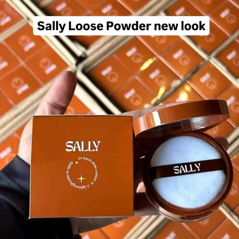 🔥SALLY LOOSE POWDER NEW 2024 ORIGINAL HQ🔥 | Shopee Malaysia