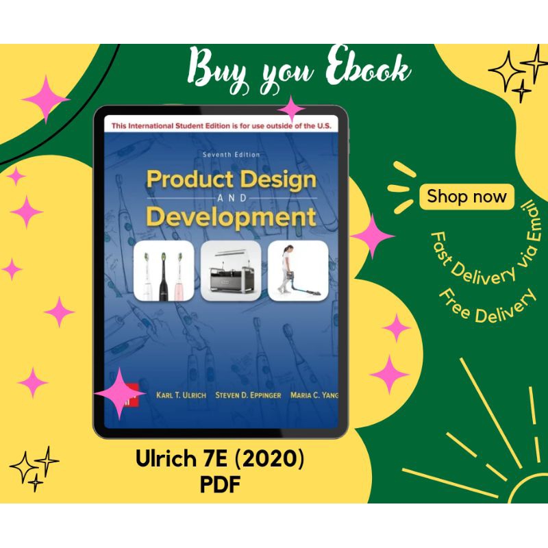 Product Design & Development 7E (2020) | Shopee Malaysia