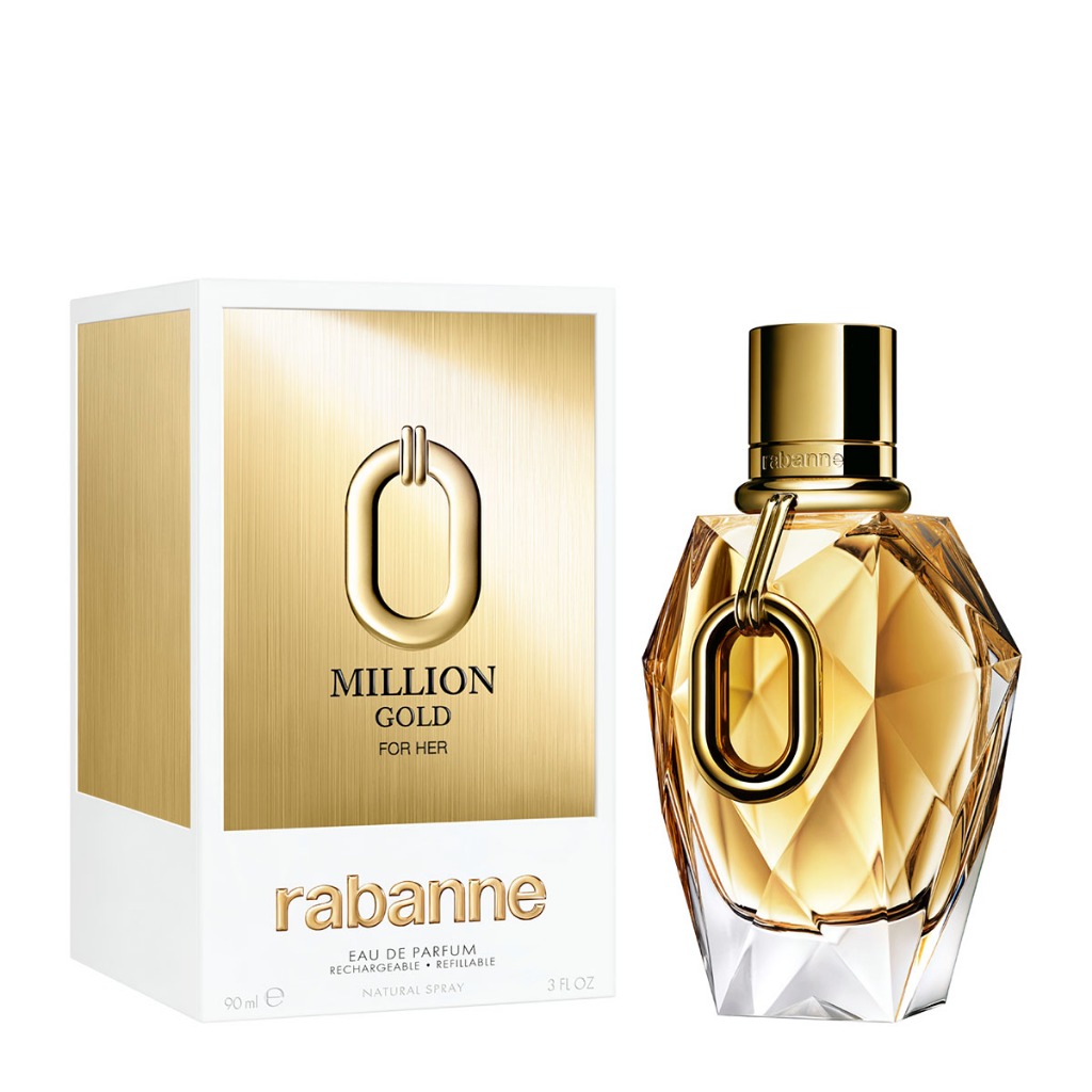 ORIGINAL Paco Rabanne Million Gold For Her 90ml EDP (2024 Released ...