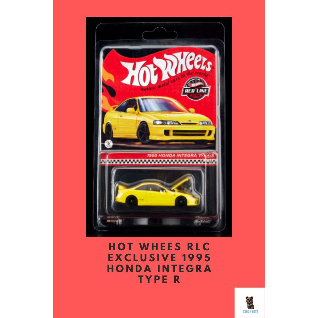 Hot Wheels Collectors RLC Exclusive 1995 Honda Integra TYPE R | Shopee ...