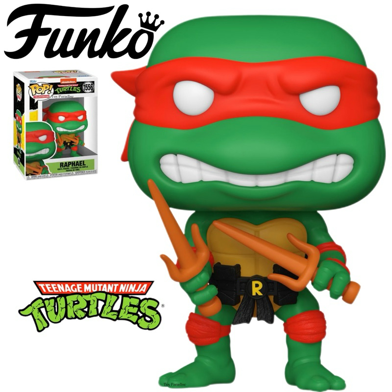 Original Funko Pop Vinly Figure Raphael No.1556 Television Teenaga ...