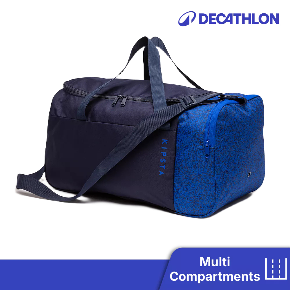 Decathlon 35L Sports Bag Essential Large Compact Durable Multiple Compartments Kipsta Shopee Malaysia
