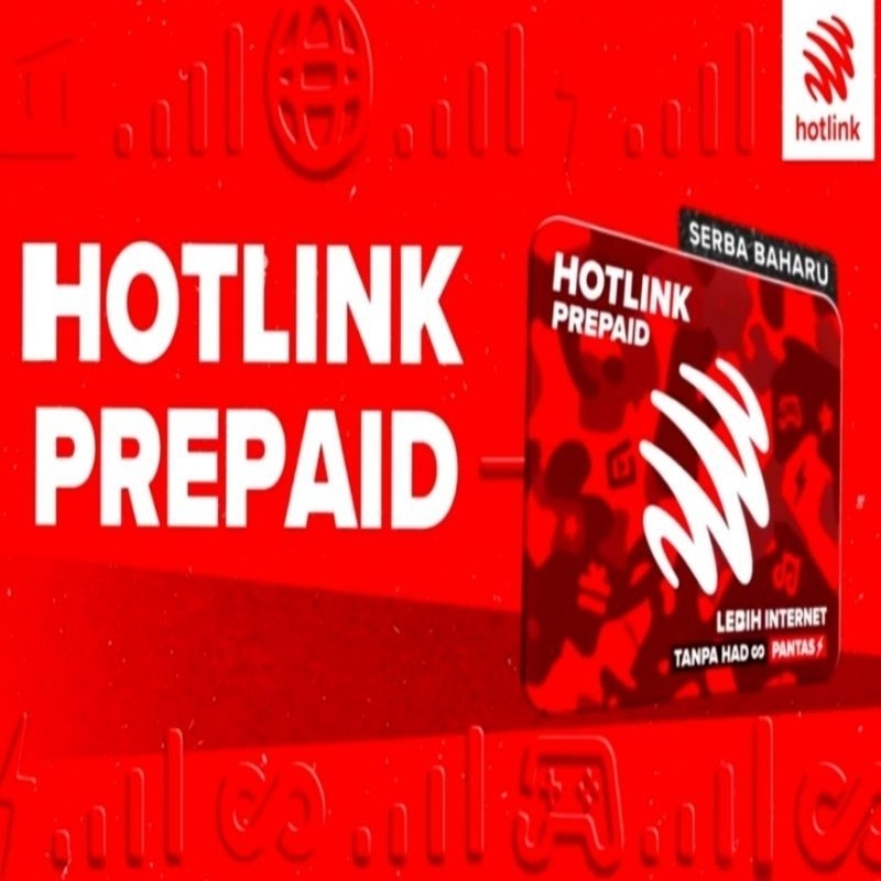 SIMKAD PREPAID HOTLINK UNLIMITED 4G/5G (SIM ONLY) | Shopee Malaysia