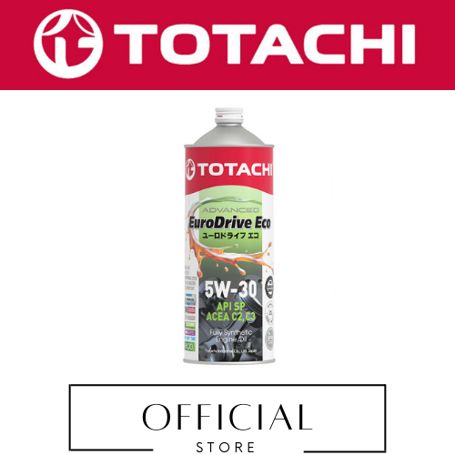 TOTACHI ENGINE OIL EURODRIVE ECO 5W30 API SP FULLY SYN (1L) Shopee