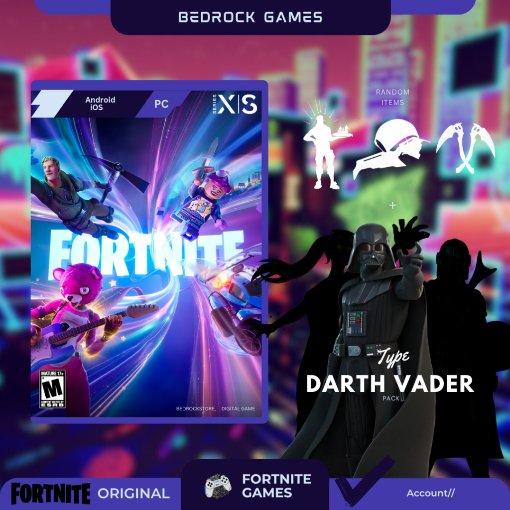 Fortnite Akaun Darth Vader Pack - XBOX | Shopee Malaysia