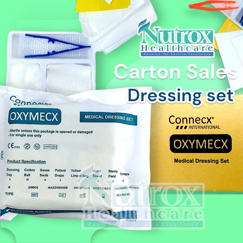 Sterile Medical Dressing Sets in Various Types (Carton Sales) Shopee