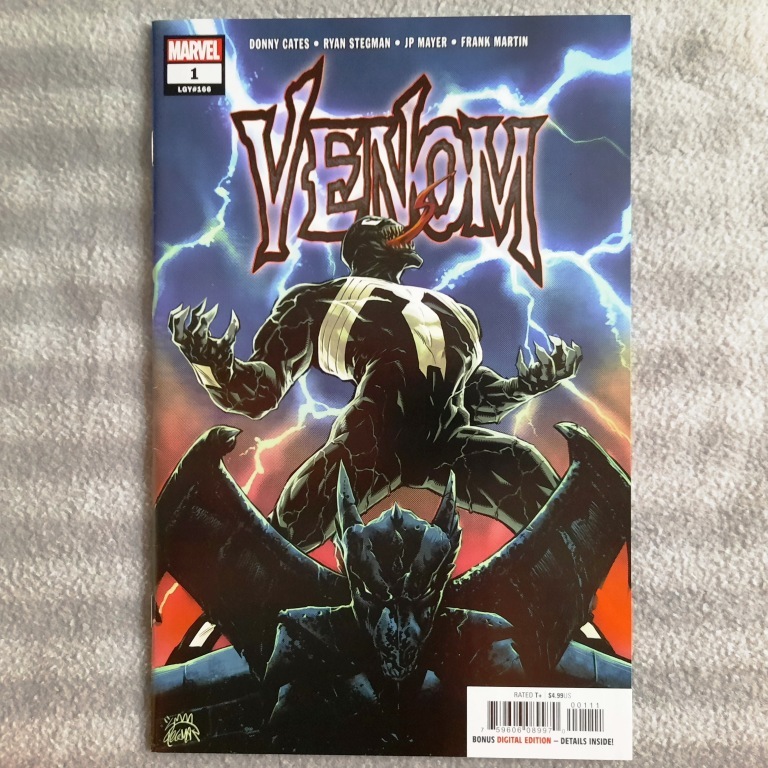 Venom #1 (4th Series Marvel Comics) Donny Cates, Ryan Stegman (Key ...