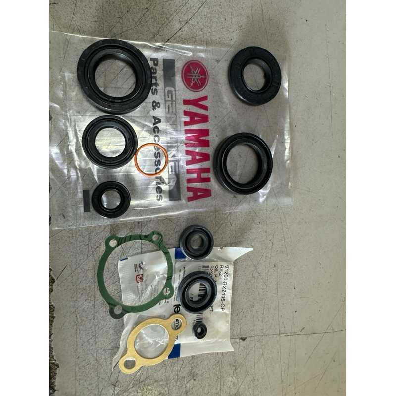 overhaul oil seal engine full set 2t pump oil seal yamaha rxz 135 ...