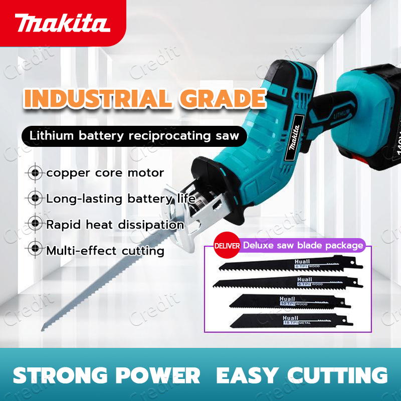 Makita Cordless Reciprocating Saw 149V Portable Replacement Electric