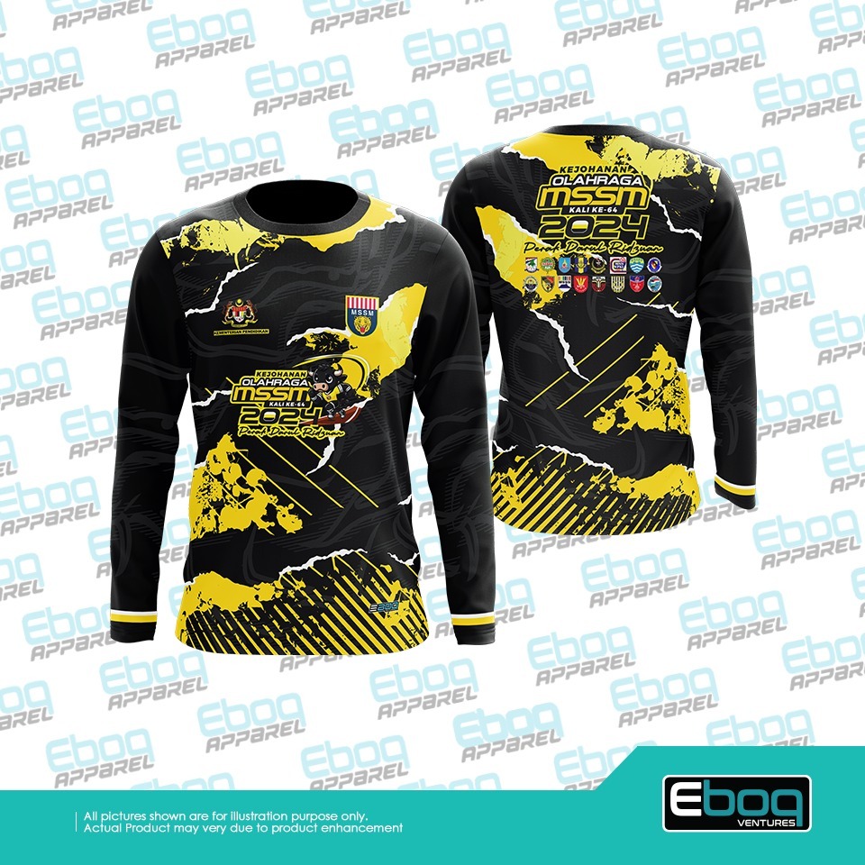 [READY STOCK] Tshirt OLAHRAGA MSSM 2024 AD / Baju OLAHRAGA MSSM Big ...