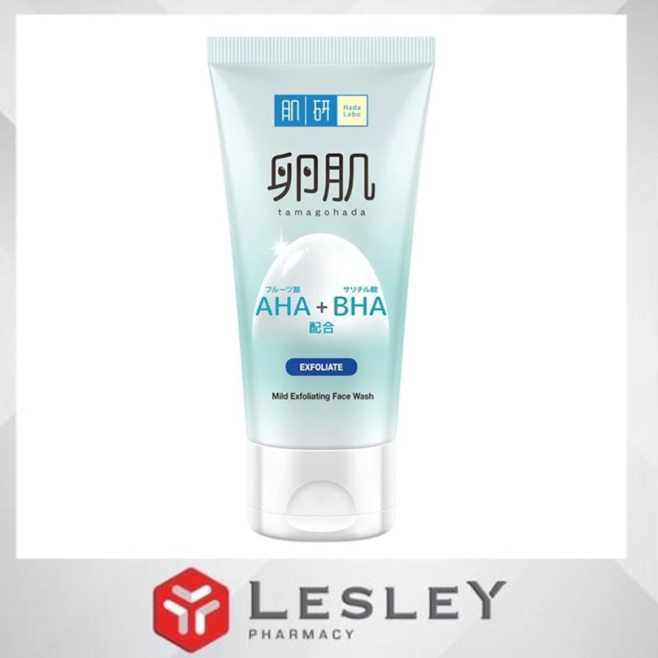 Hada Labo AHA + BHA Mild Exfoliating Face Wash (130g) | Shopee Malaysia